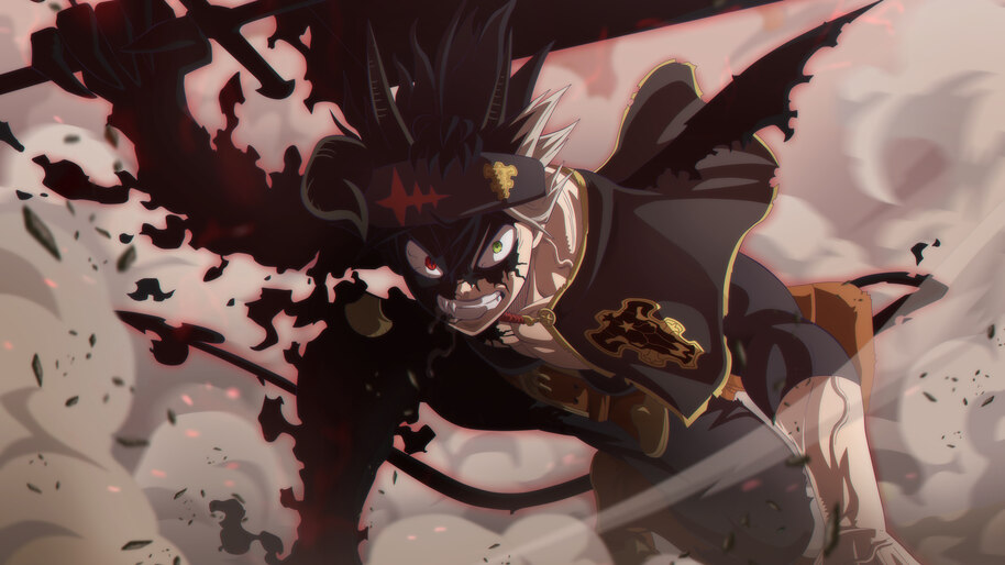 Black Asta Black Clover Anime 4K Wallpaper #6.864